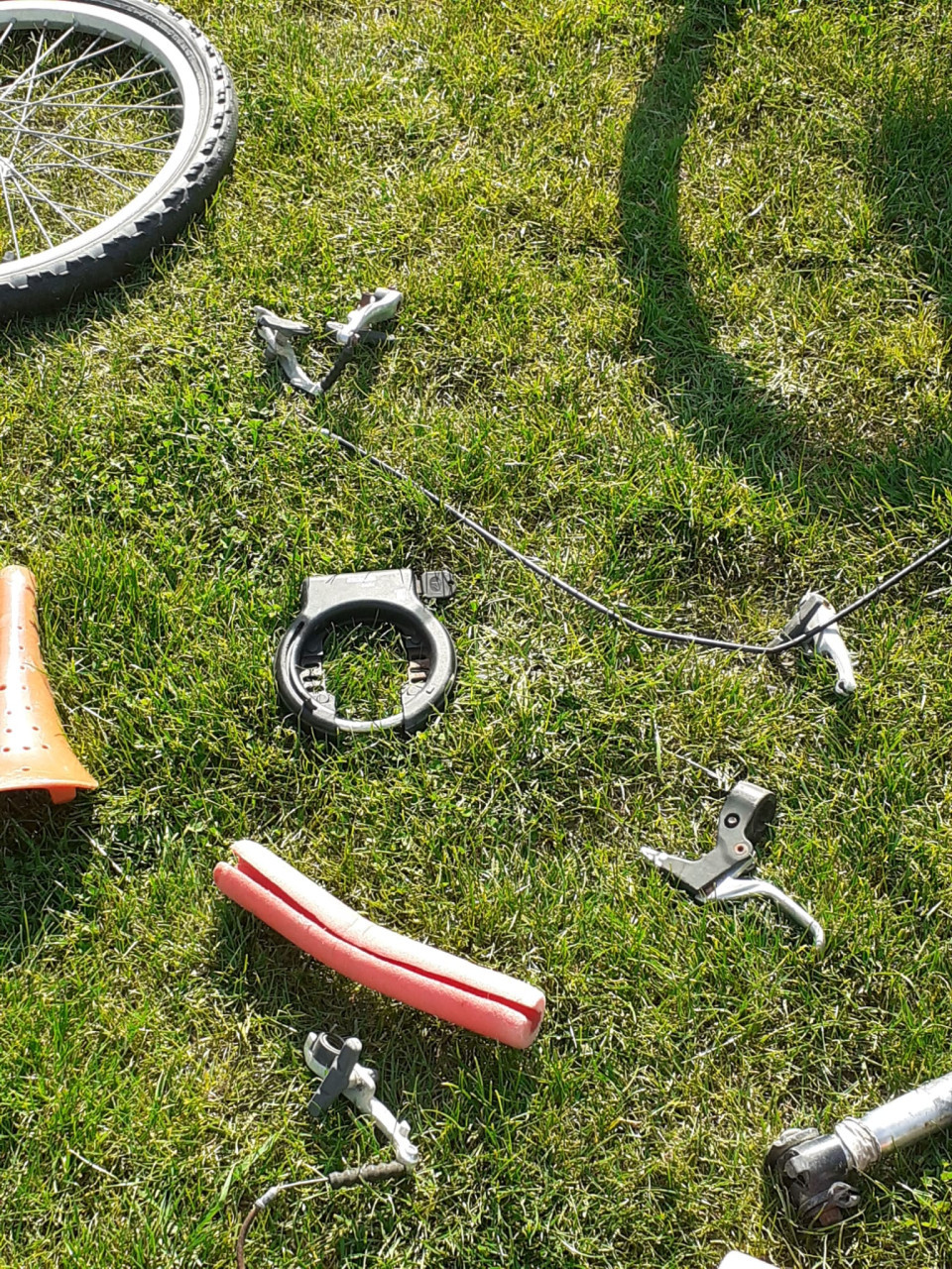 Diverse onderdelen crossfiets / BMX
