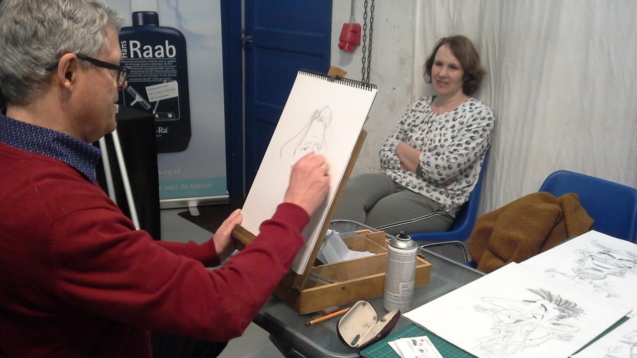 Leuk voor uw feest: laat karikaturen tekenen!