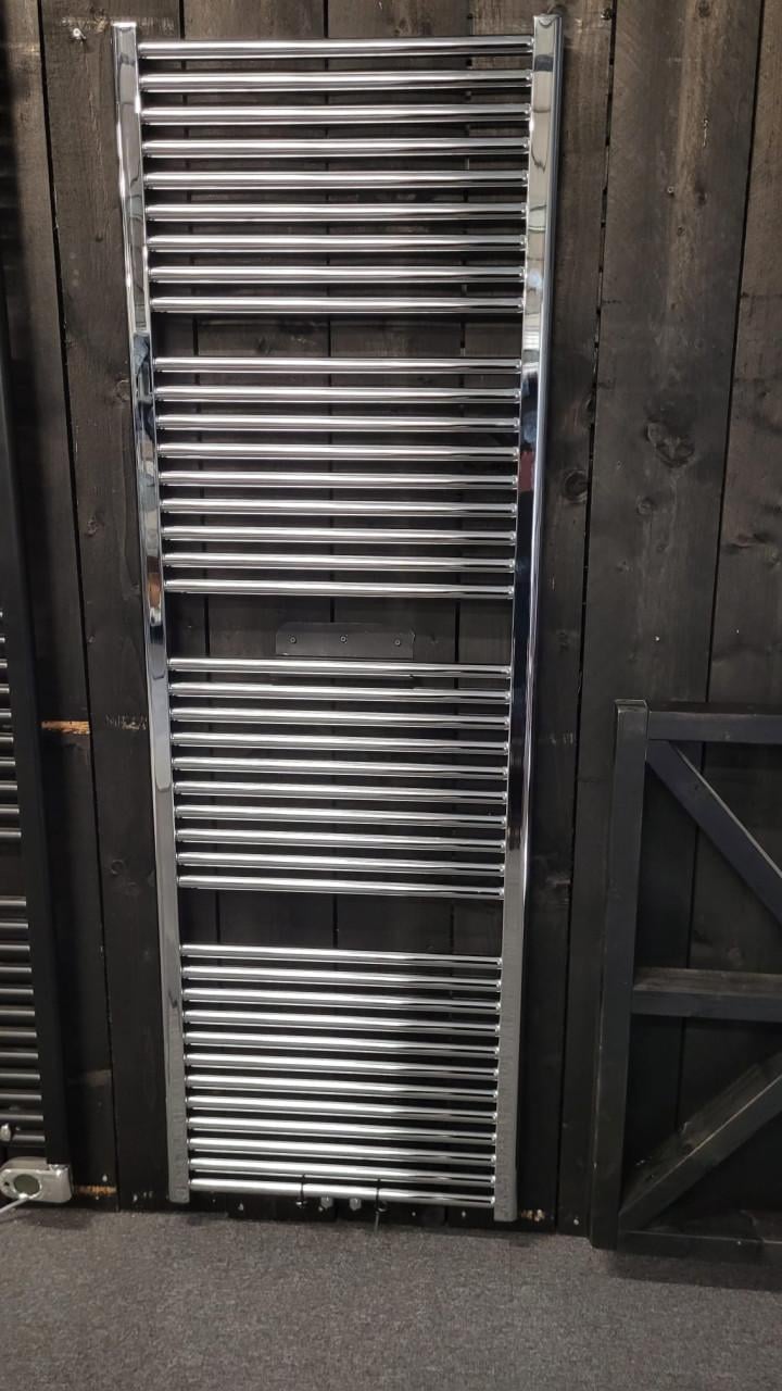 Wiesbaden Elara radiator, chroom, 181x60 cm