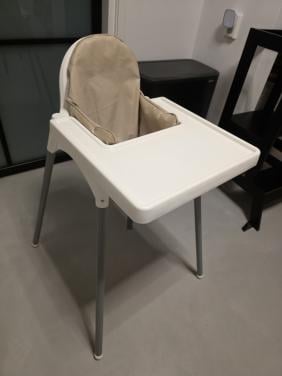 IKEA Antilop kinderstoel + Jollein kussentje