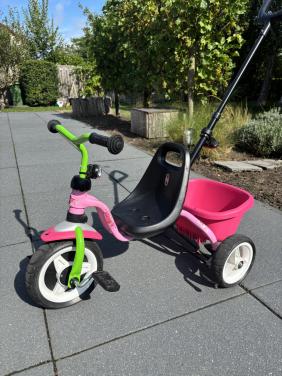 Puky driewieler met duwstang