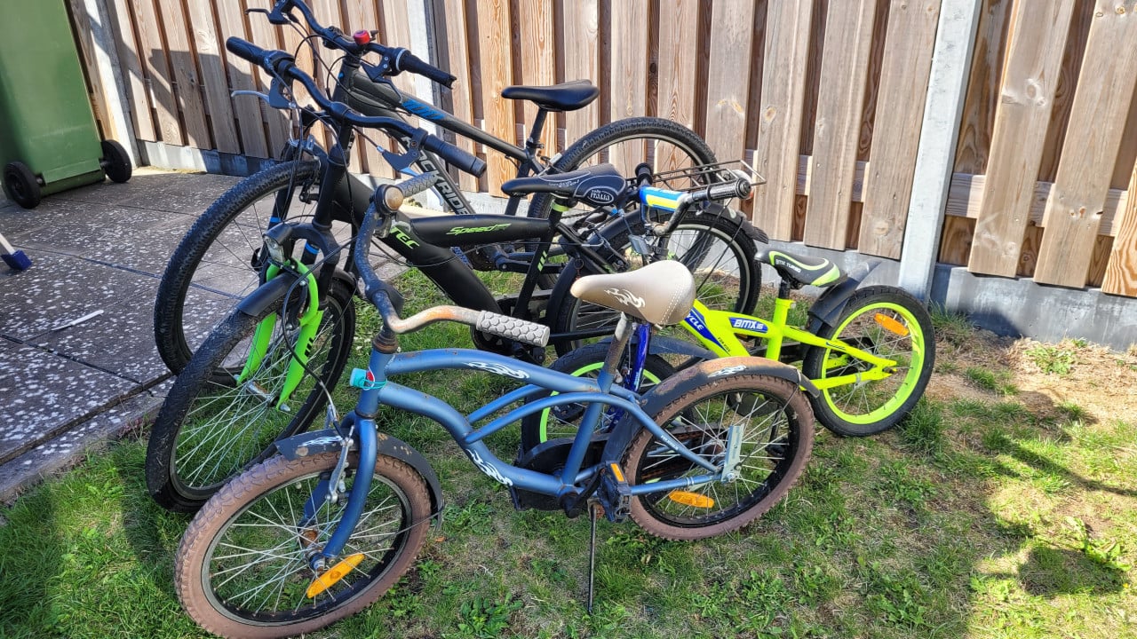 Gratis kinderfietsen