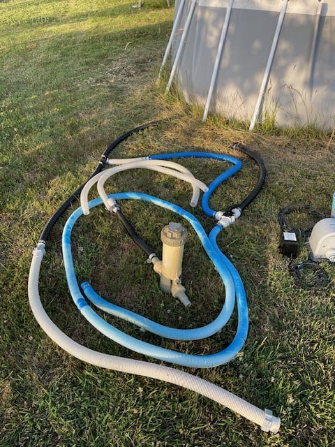 Intex zwembad 610x305 cm.