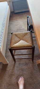 Houten krukjes