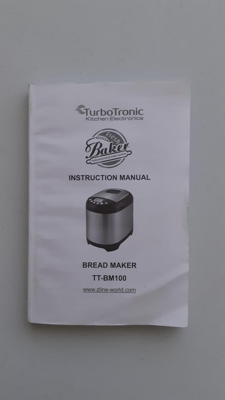 TURBOTRONIC BROODBAKMACHINE TT-BM100