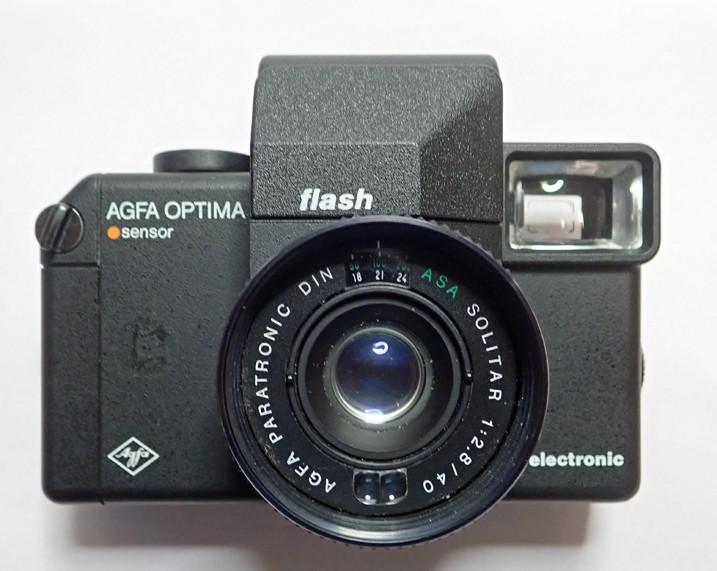 AGFA OPTIMA Flash electronic zoekercamera