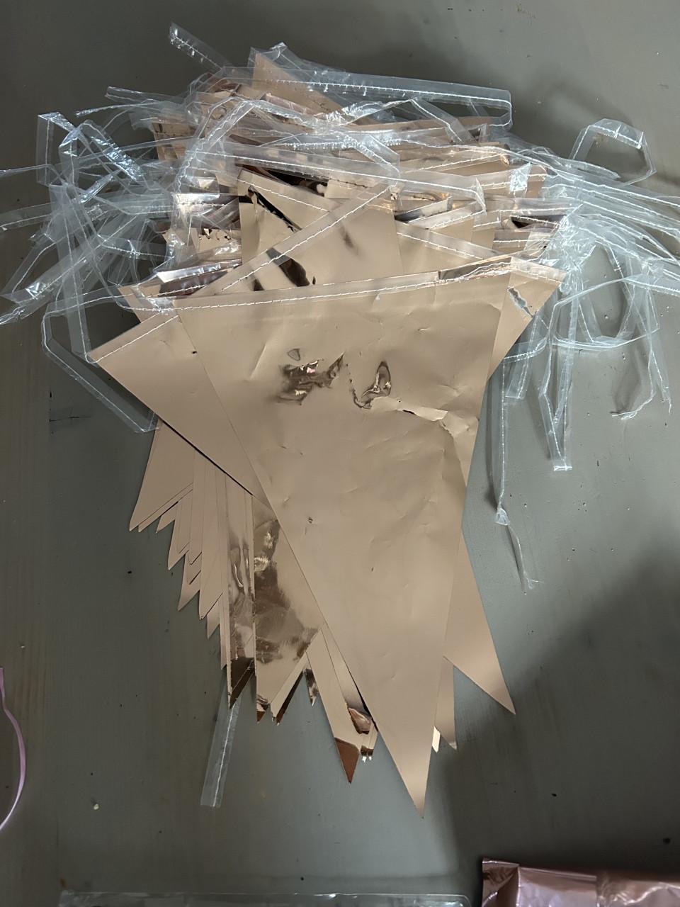 Versiering rosé/gold