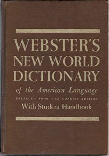 Webster's new world dictionary of the american language