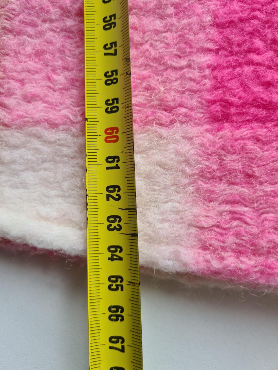 Fuchsia,  roze , ecru jas vestje  Maat L