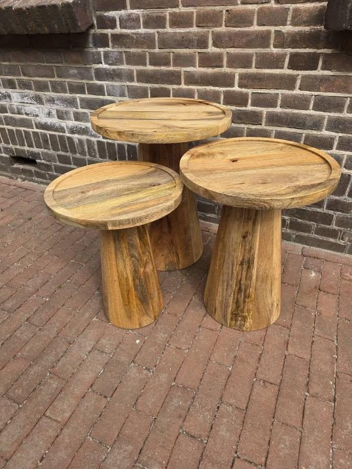 DECO, VERLICHTING, MAAR OOK DIT SCHITTERENDE SALONTAFELSET NU VOOR MAAR 149