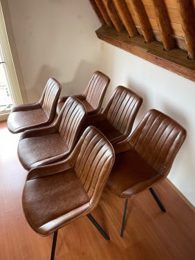6 eetkamerstoelen