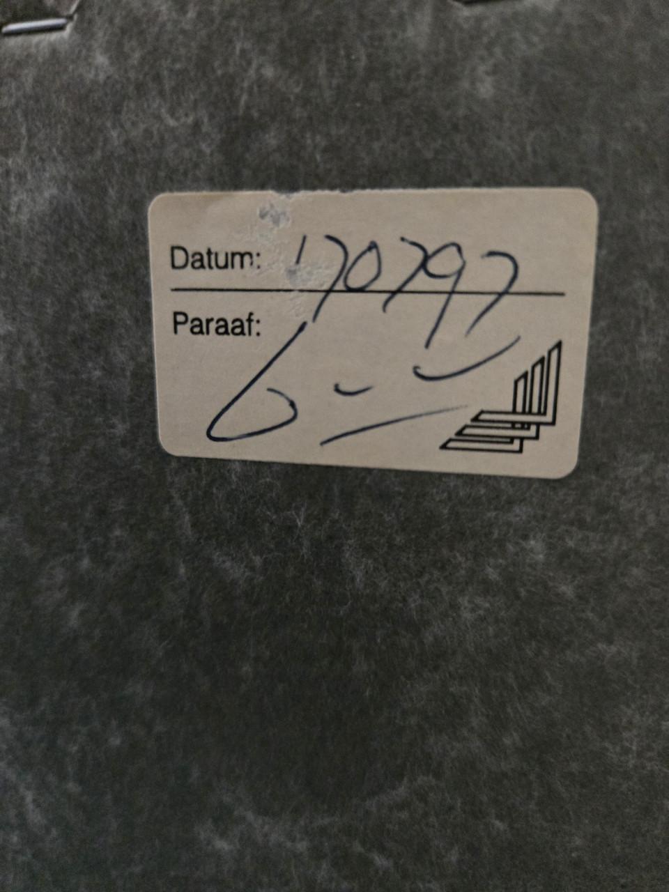 Print van "Sketch for a European flag" door Charles Belle. 196.5 x 59 cm