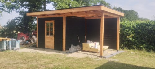 Diverse soorten overkappingen tuinhuizen en schuttingen