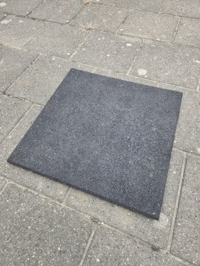 Rubber tegels