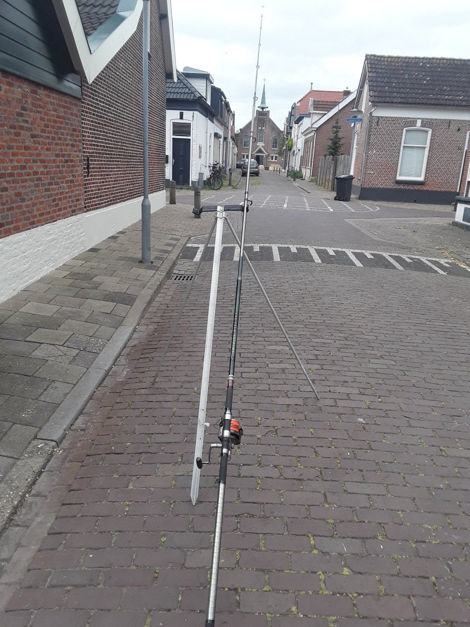 Te koop een mooie shakespeare hengel en molen