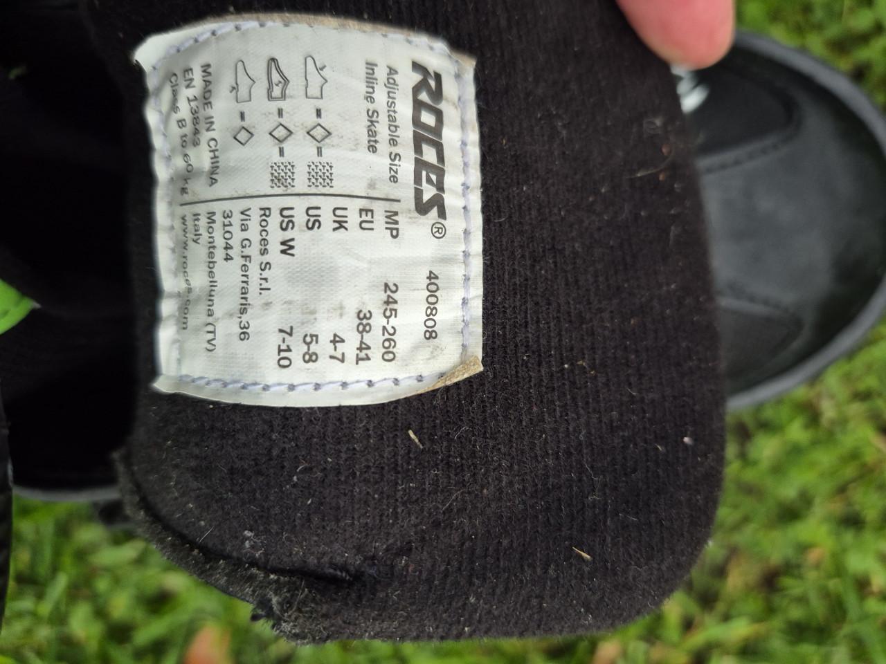 Skeelers Roces verstelbaar maat 38 - 41