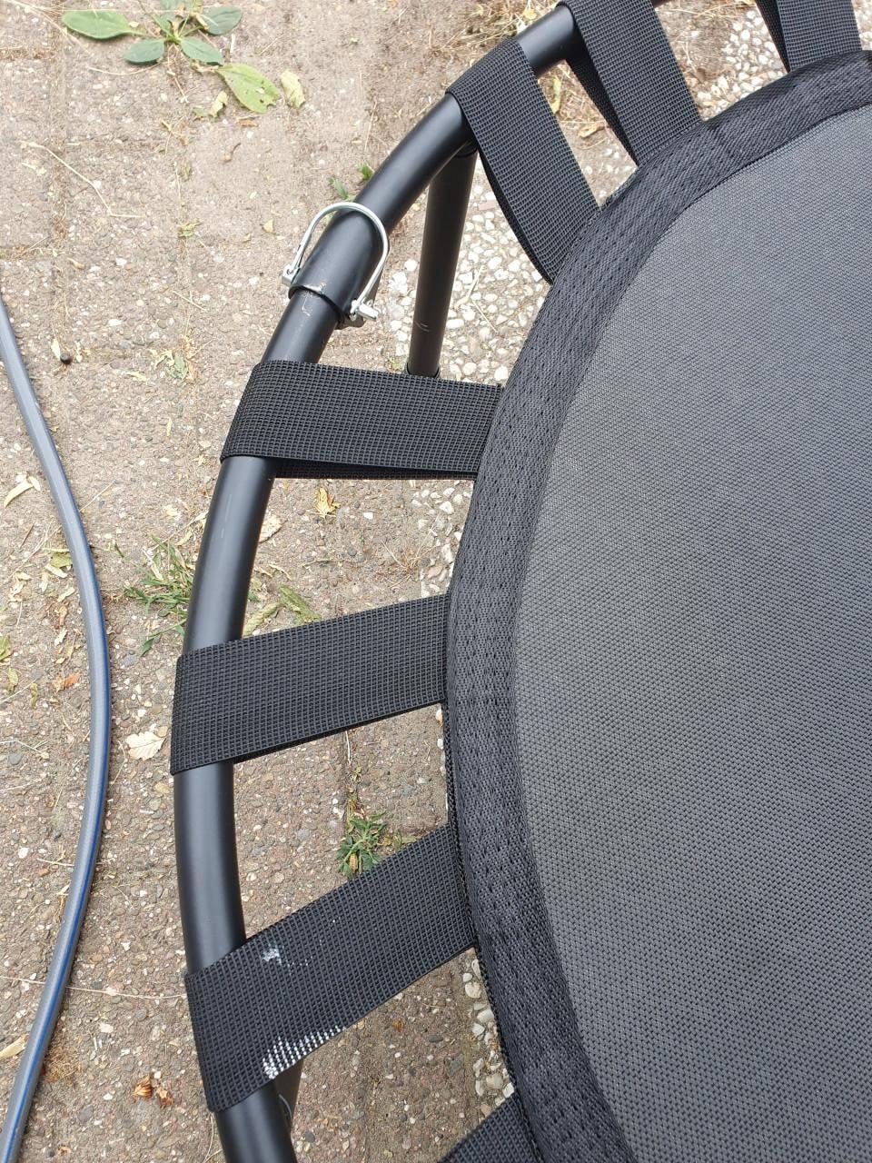 Fitby fitness Trampoline Ø102 cm met Verstelbare Handgreep | Opvouwbaar