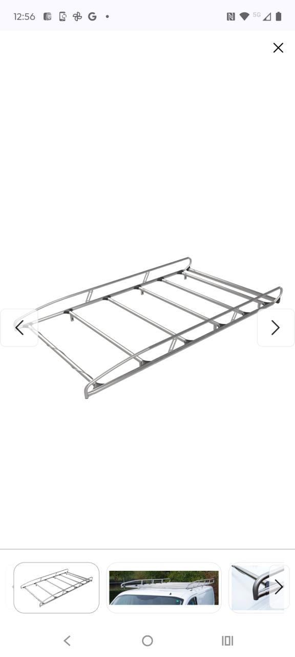 Rvs imperiaal Volkswagen transporter 2003-2024