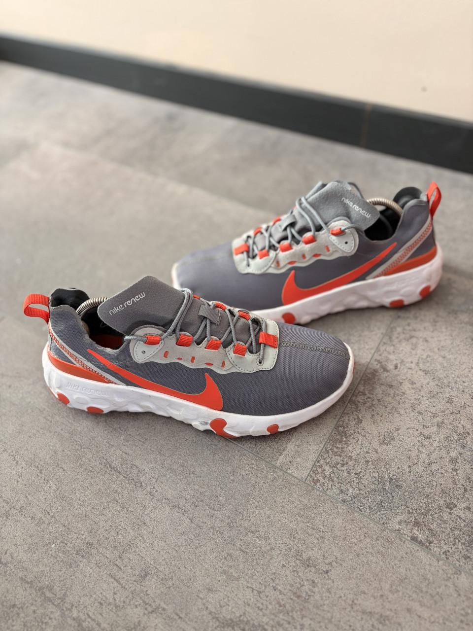 Nike element55 grijs/rood maat 39