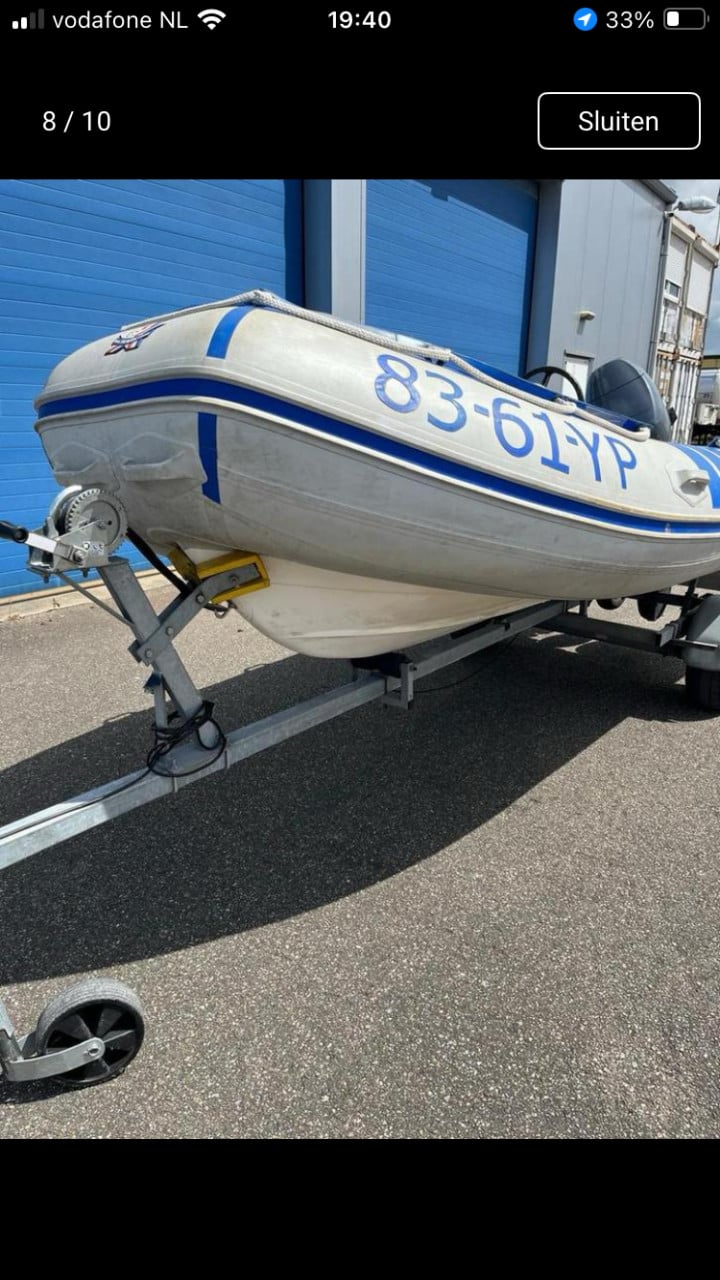 Boot inclusief Trailer | motor |