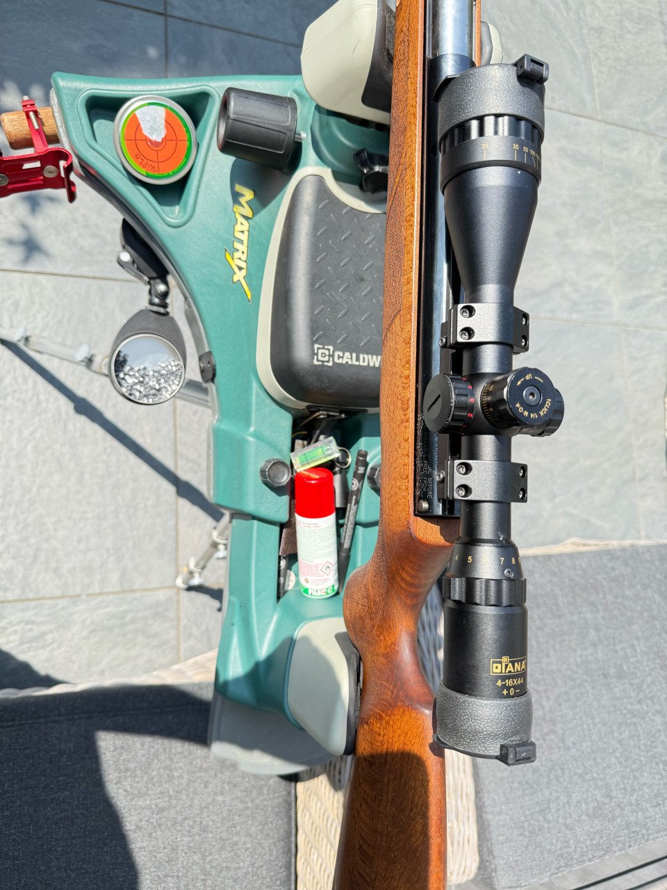 Legendarische Weihrauch onderspanner luchtbuks