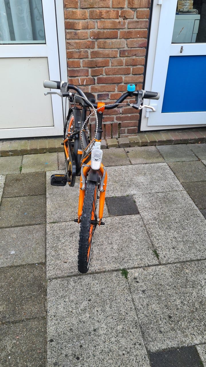 Jongens fiets 20 inch-Popal FUN JET-traprem achter
