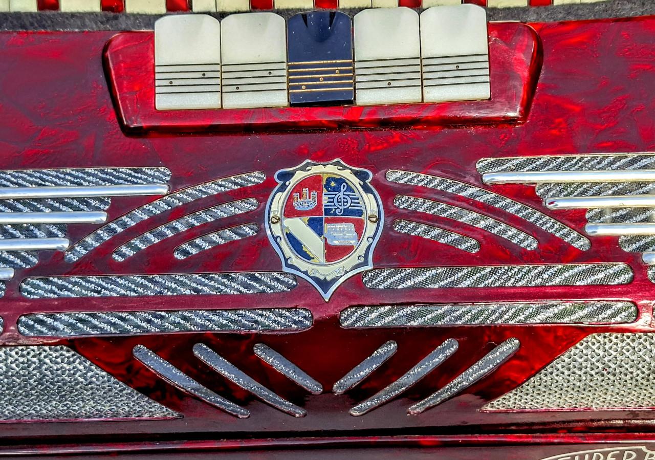 Accordeon Ballone Burini Waaier klavier