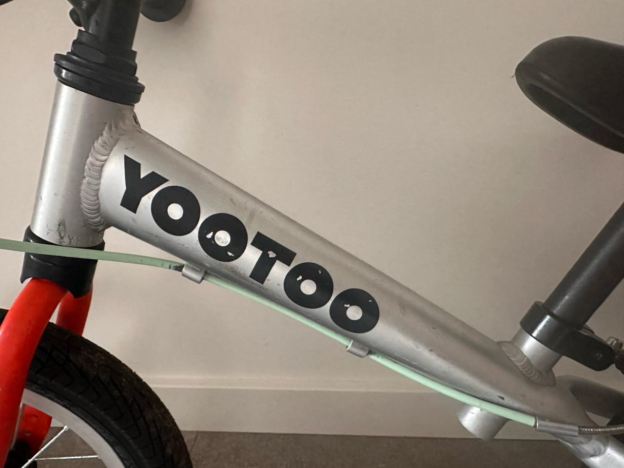 Sportief loopfietsje