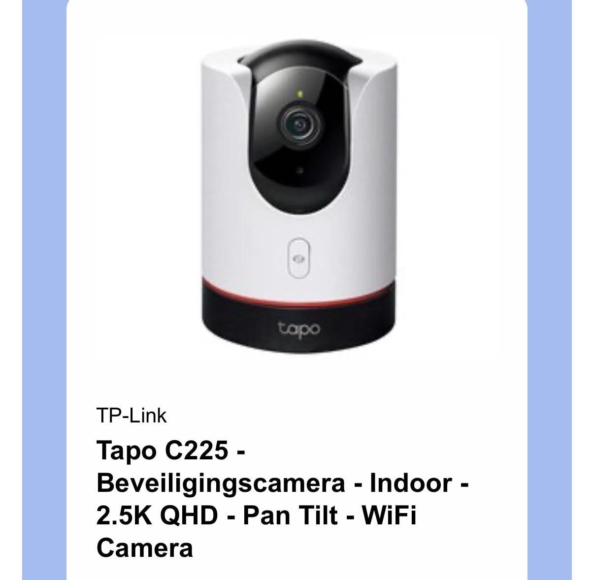 Beveiligingscamera Indoor