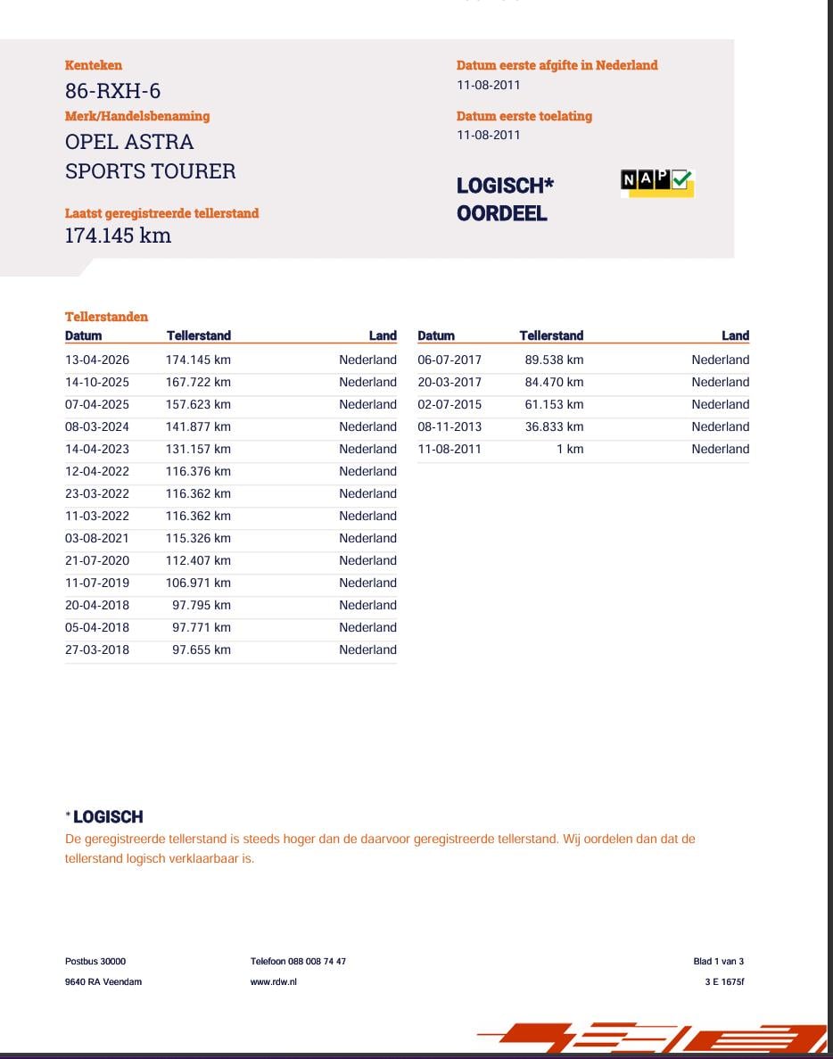 Opel Astra 1.6 T - APK T/M 04-2027 - ORG NL - Nette auto!