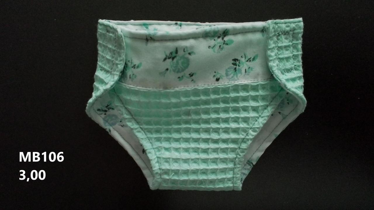 Poppenkleertjes baby born. Luier. Opbrengst KiKa.
