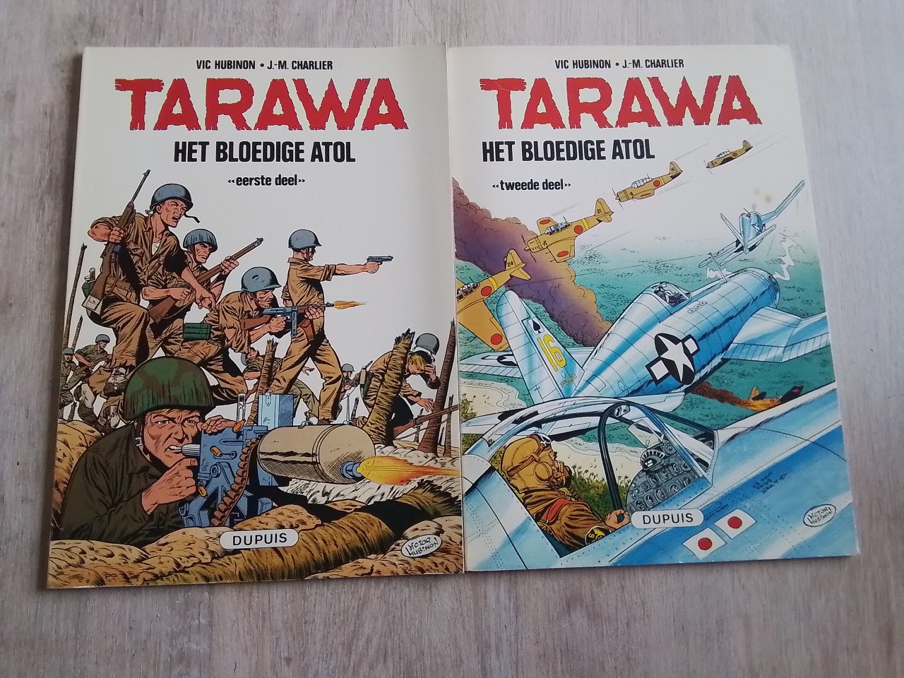 De Buck Danny Story en Tawara deel 1 en 2