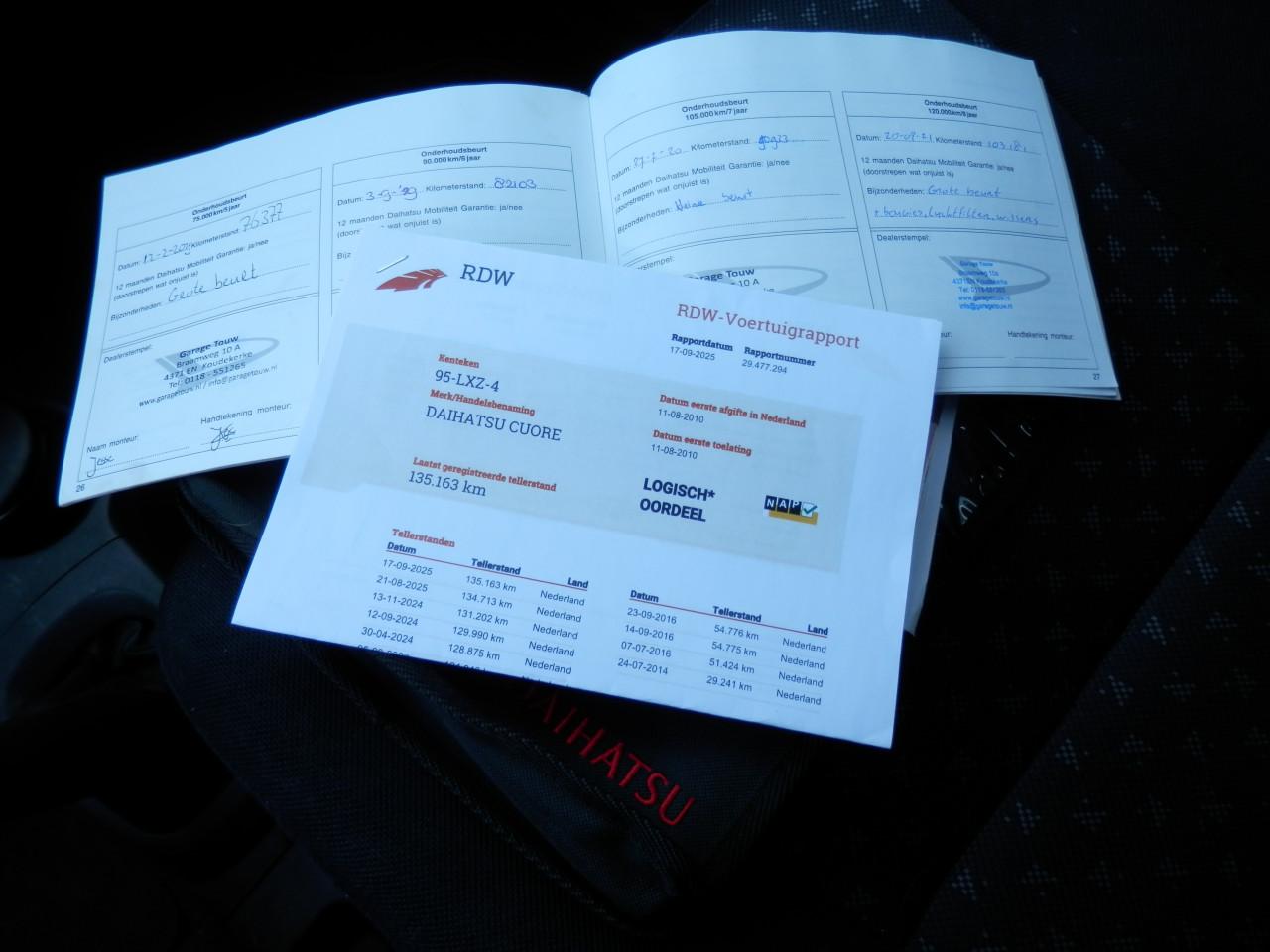 Auto Garant Biedt Aan: Daihatsu Cuore 1.0 Clever