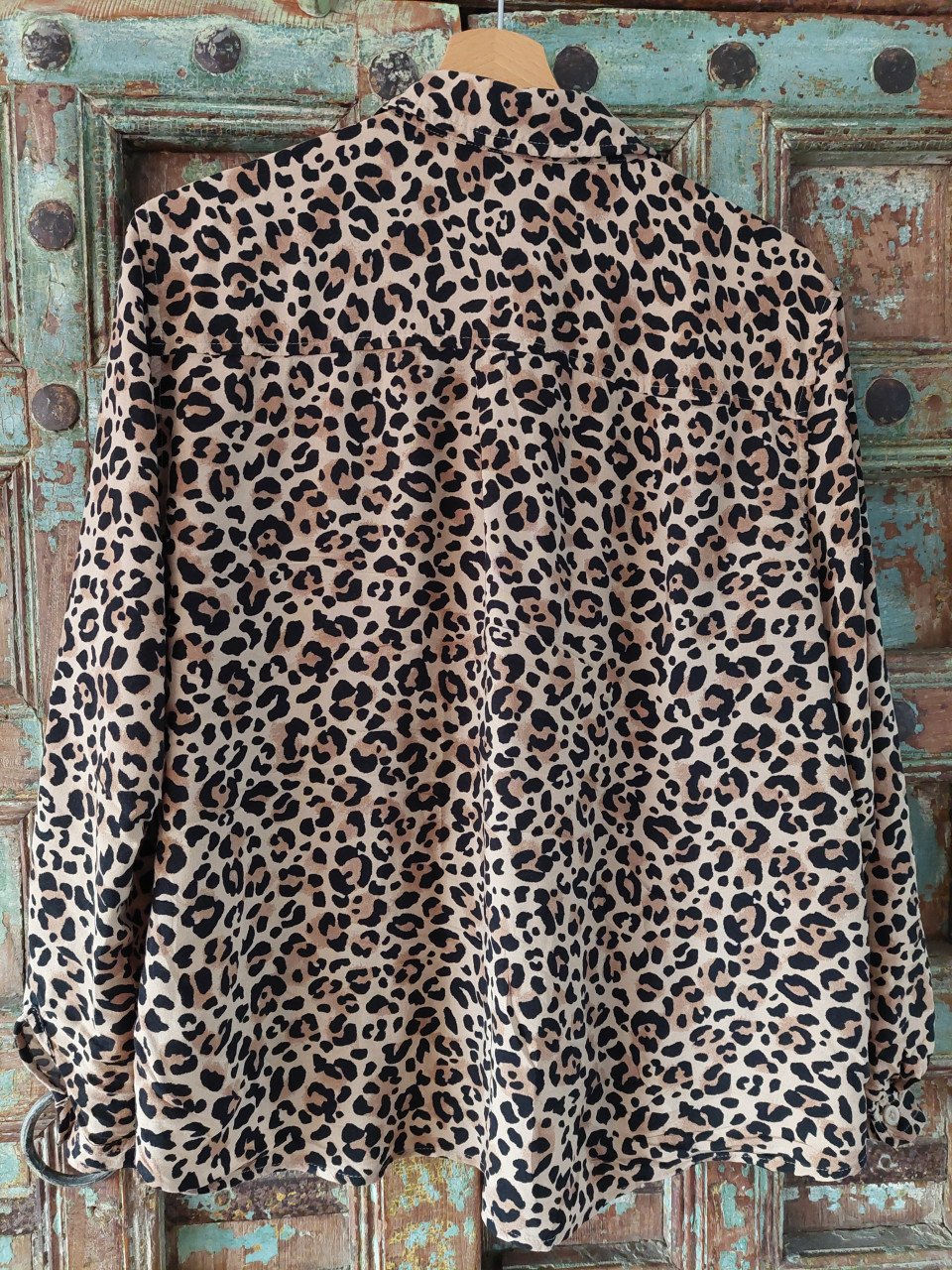 Damesblouse tijgermotief mt 44 Clockhouse