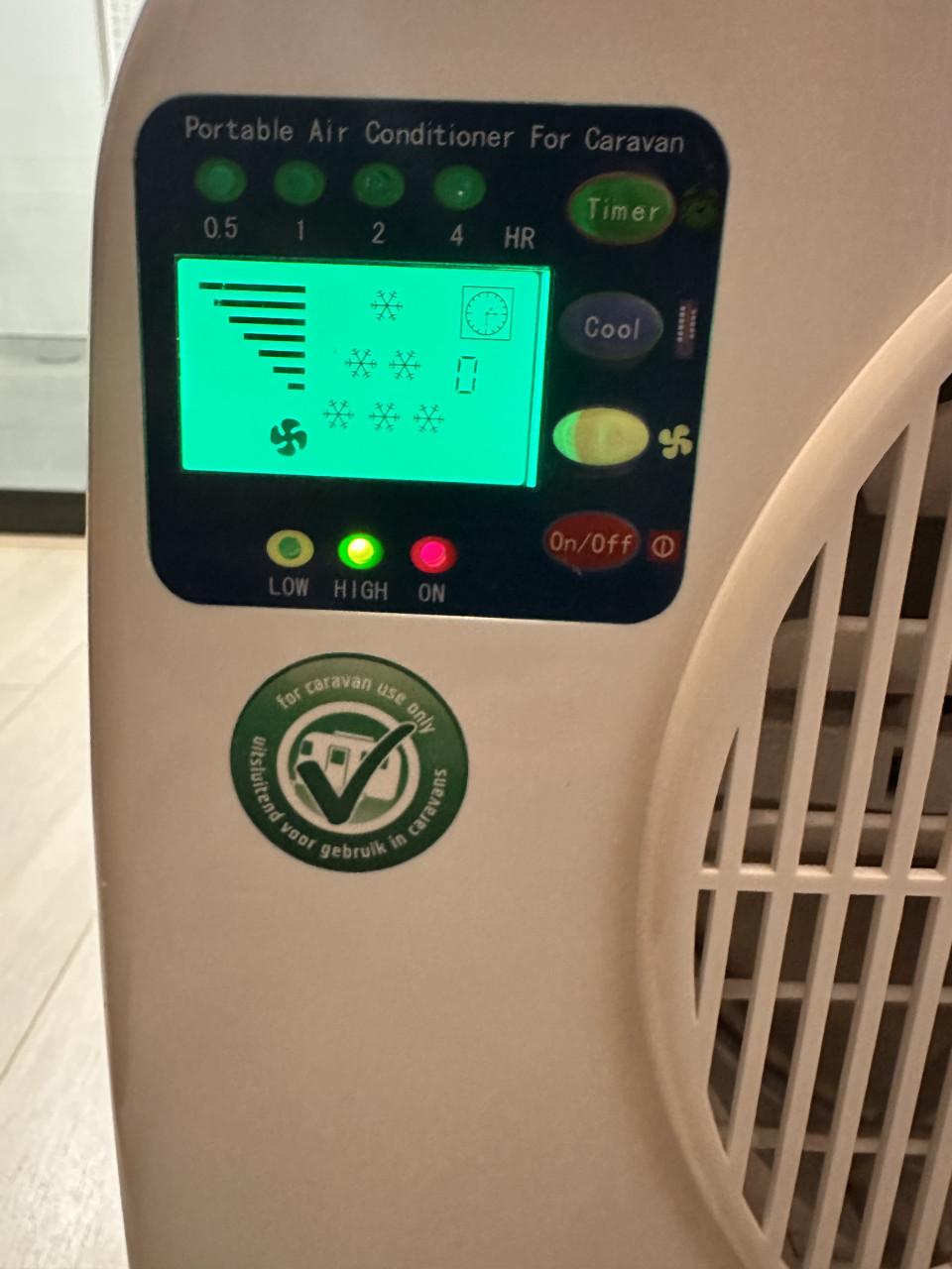 Te koop: Eurom AC2401 Airco voor caravan of camper