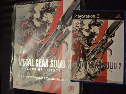 PS2 - Metal Gear Solid 2 Sons of Liberty
