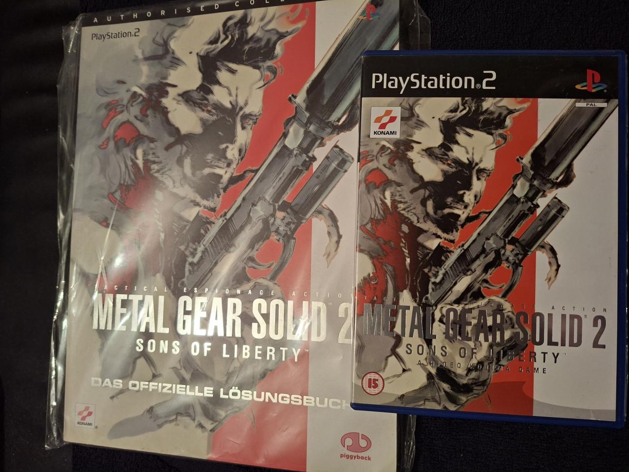 PS2 - Metal Gear Solid 2 Sons of Liberty