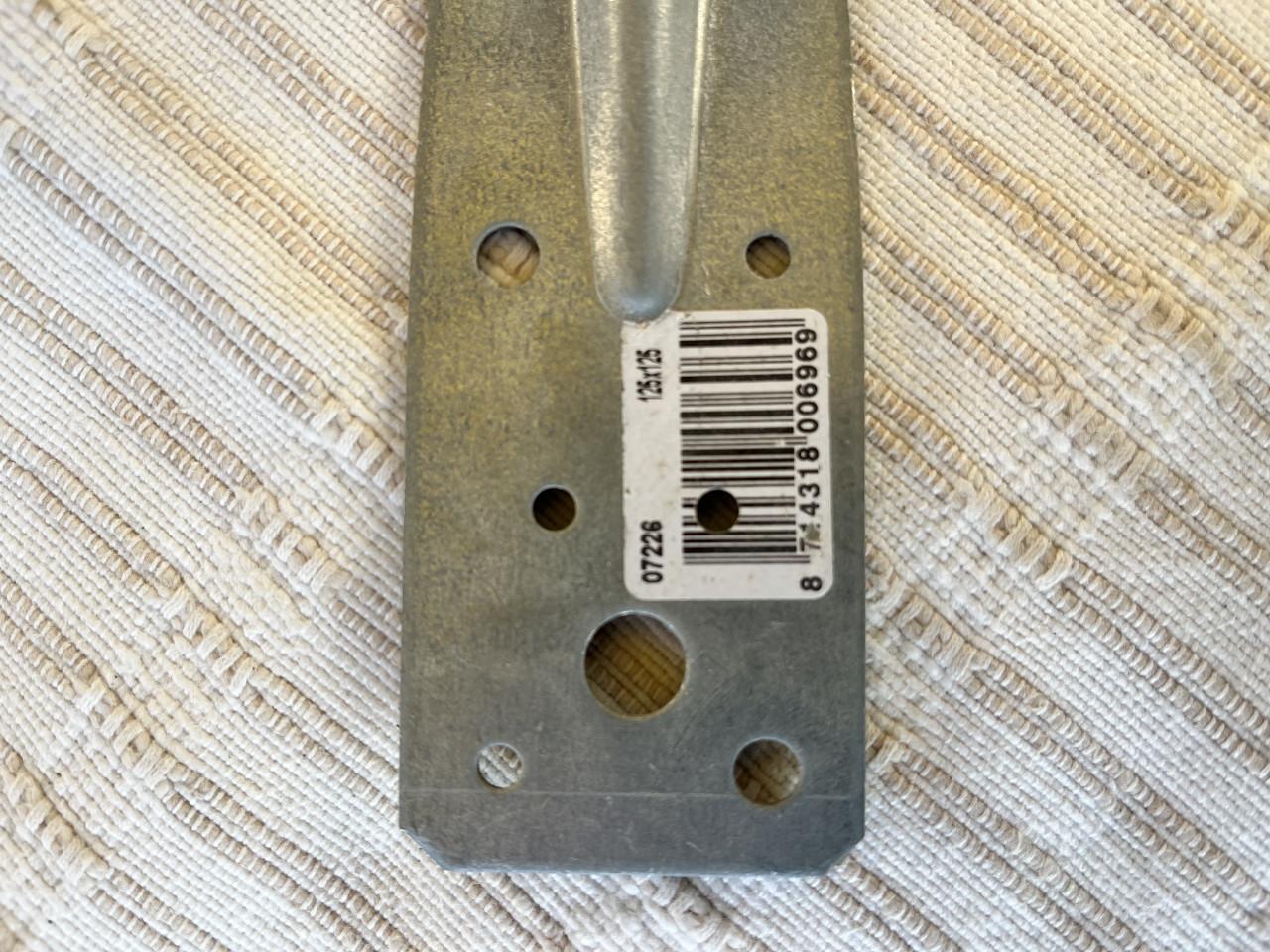 Balkdragers en hoekankers