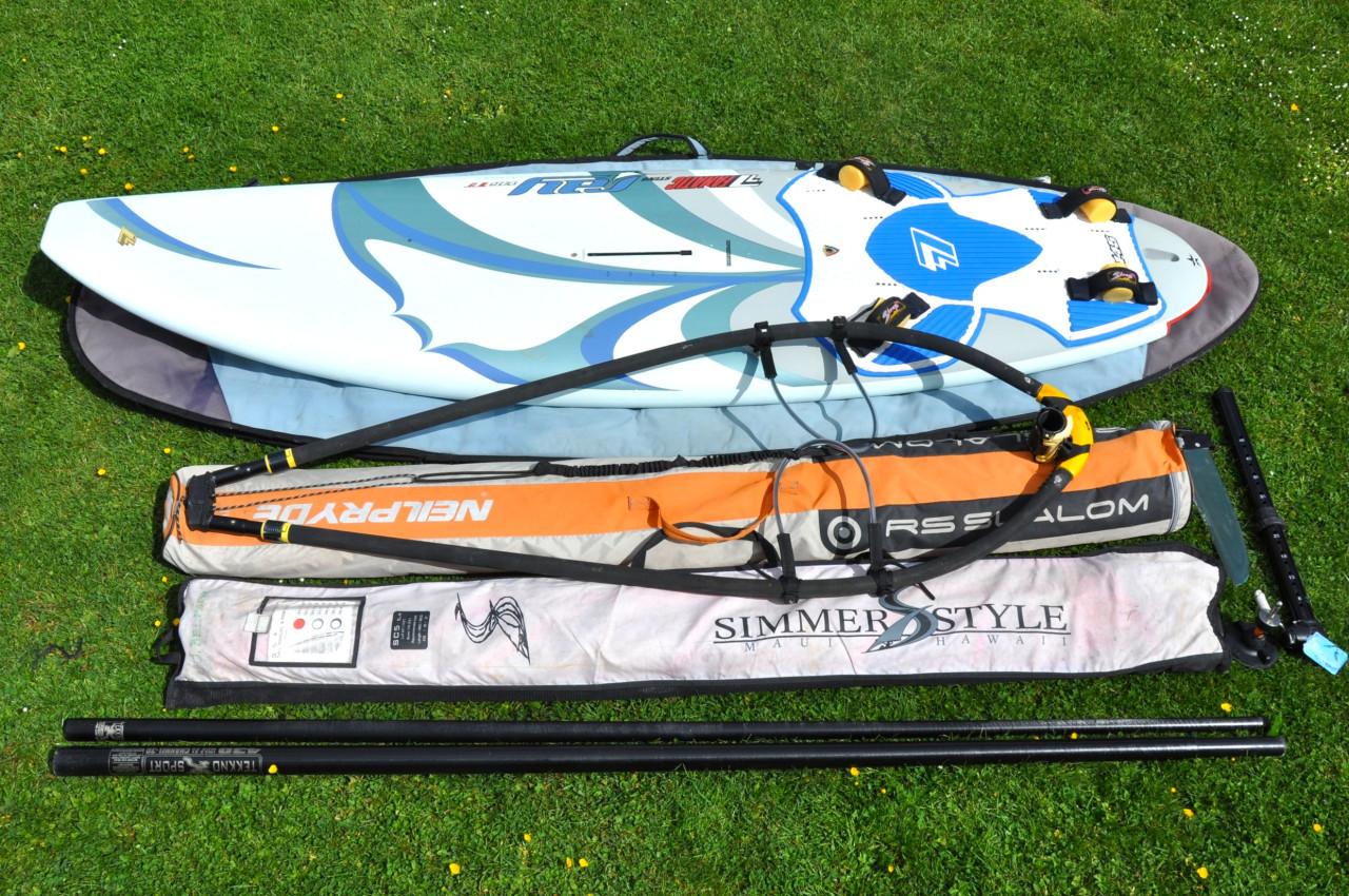 Fanatic Stingray 145 complete freerace set