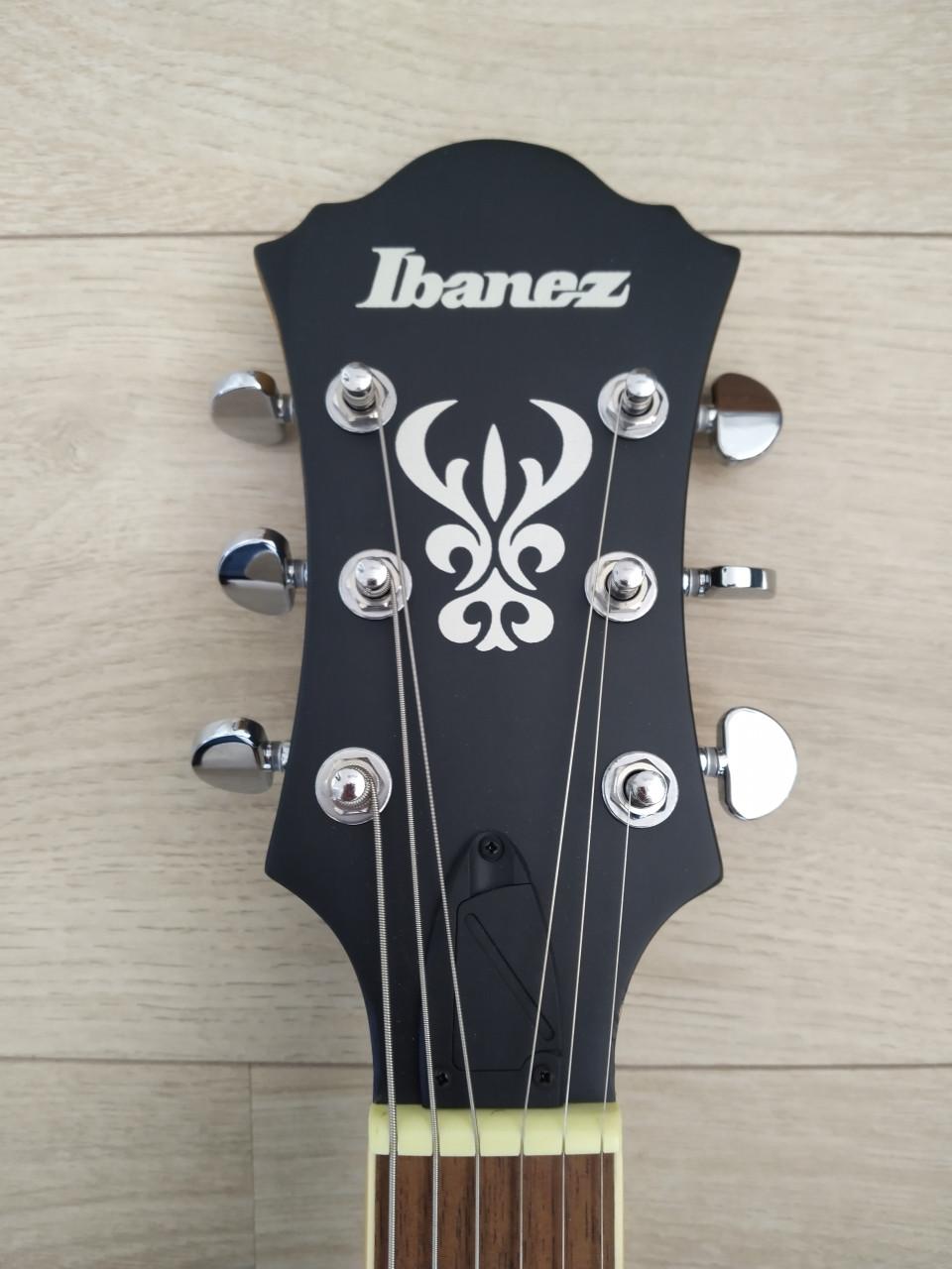 Ibanez AF-55 Tobacco Flame 2024 met gigbag z.g.a.n.
