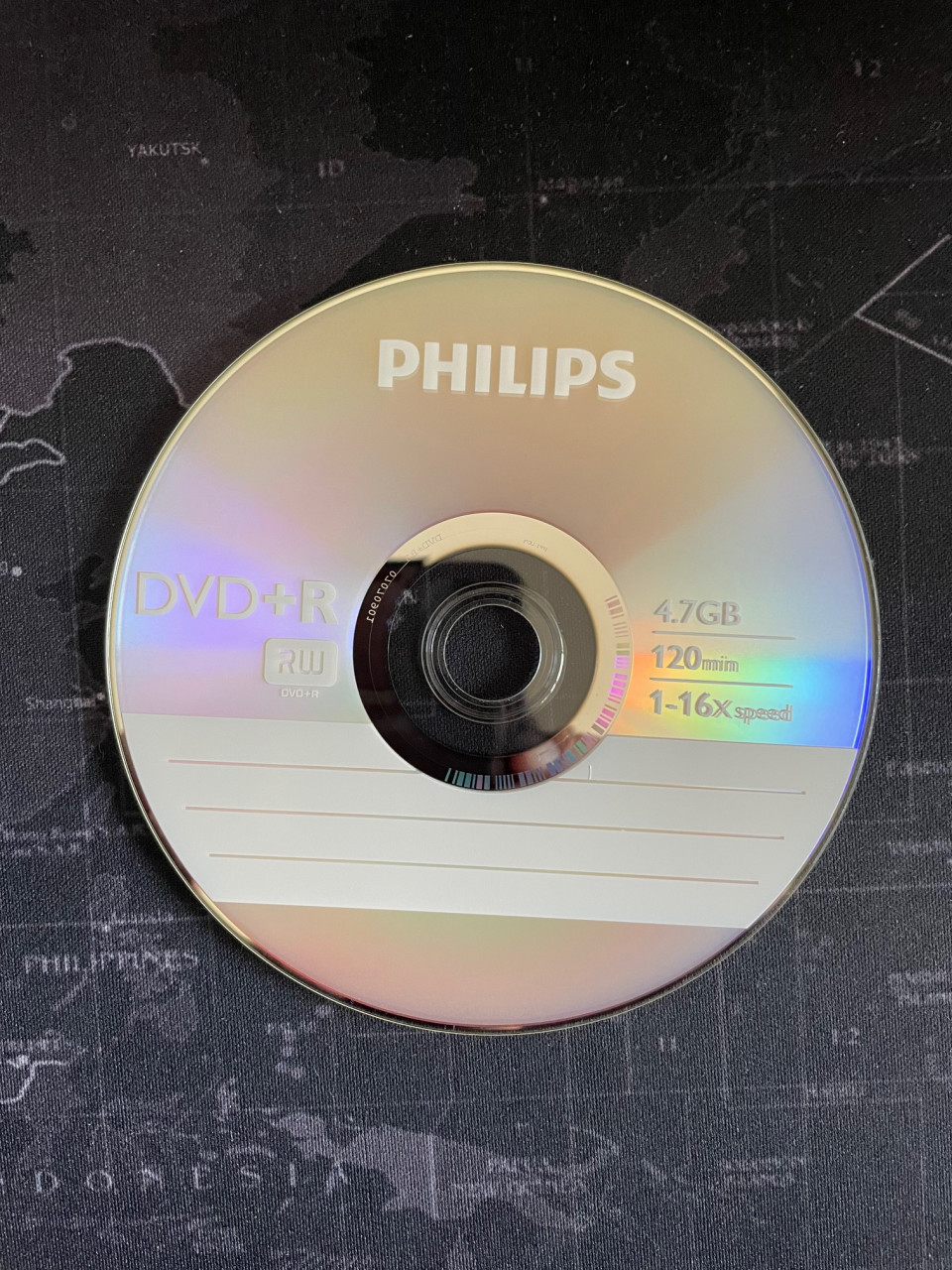 Lege dvd's en lege cds