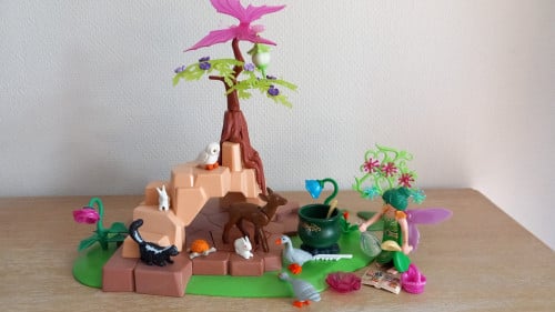 Playmobil fee in dierenbos setnr 5447