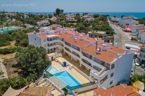 Appartement, 5 pers. in Algarve zon. 500m van strand, zwembad, gratis Wifi.