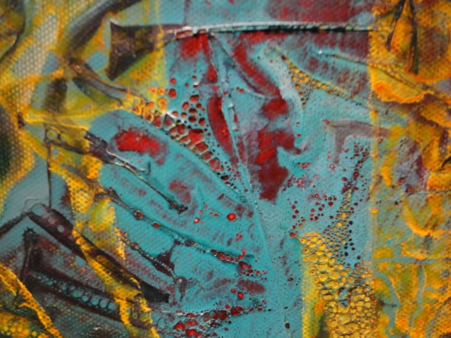 " Xena " Prachtig Acrylschilderij