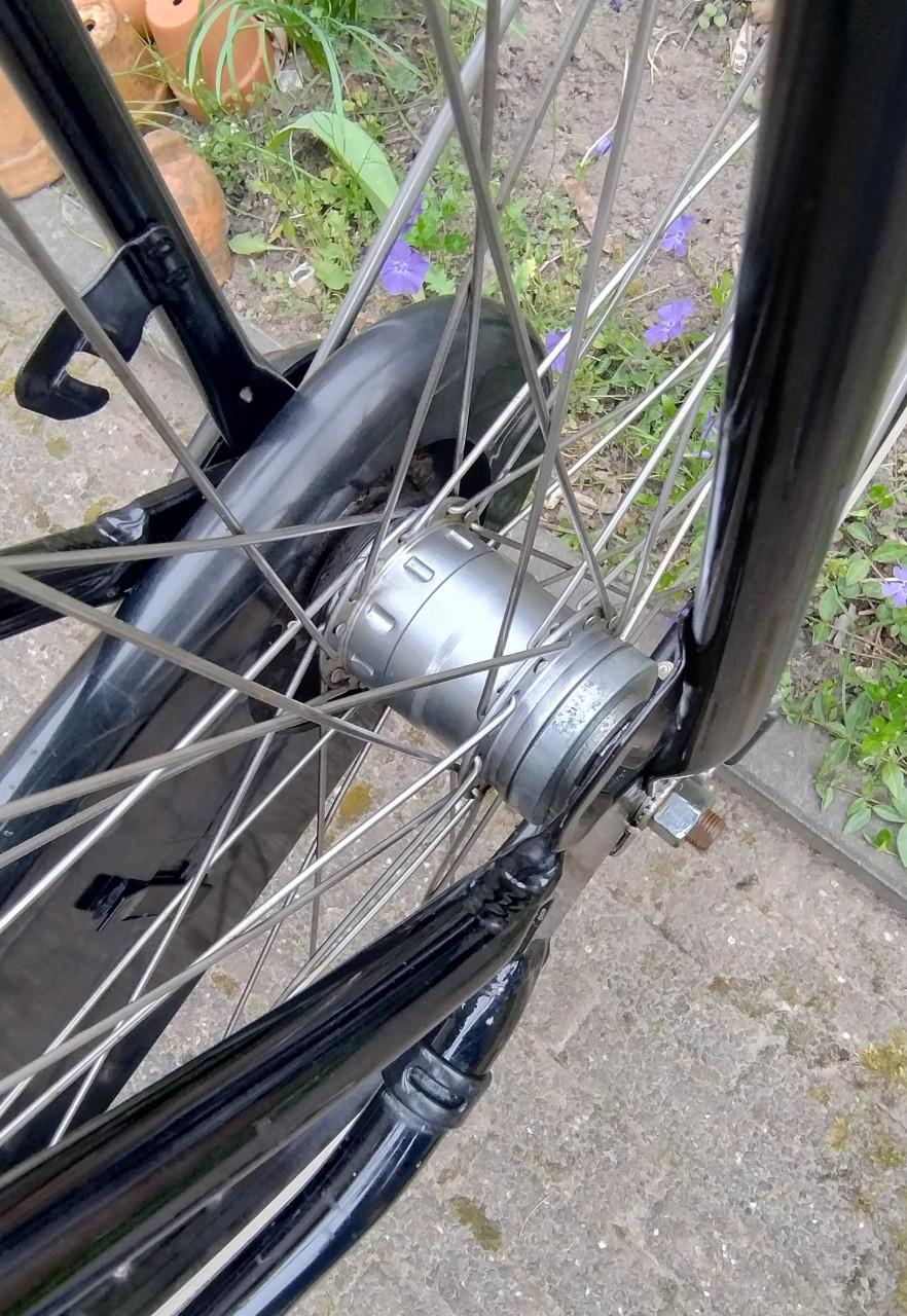 Sparta Pick-Up Transport fiets 28 inch 3 versnellingen (Cortina) terugtrap