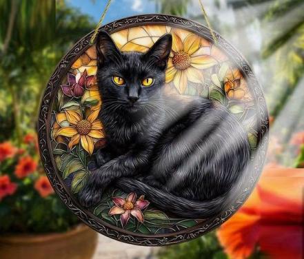 Poes ( raamhanger - zonnevanger )