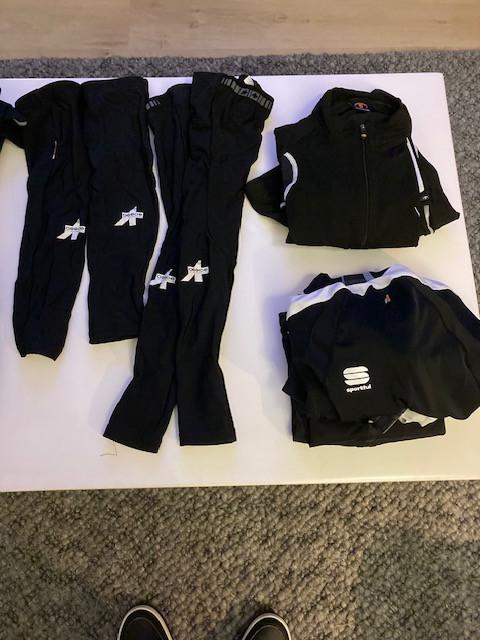 Wielerkleding en schoenen