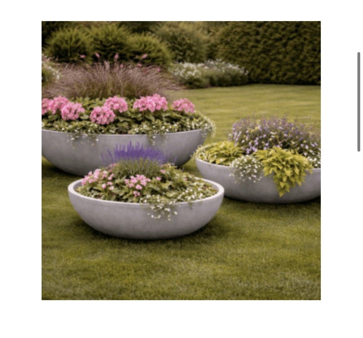 Fiberstone plantenbakken sale
