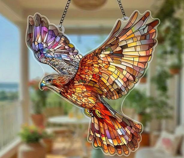 Raamhanger roofvogel Buizerd