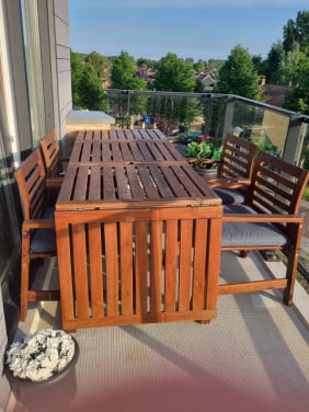 Houten tuinset